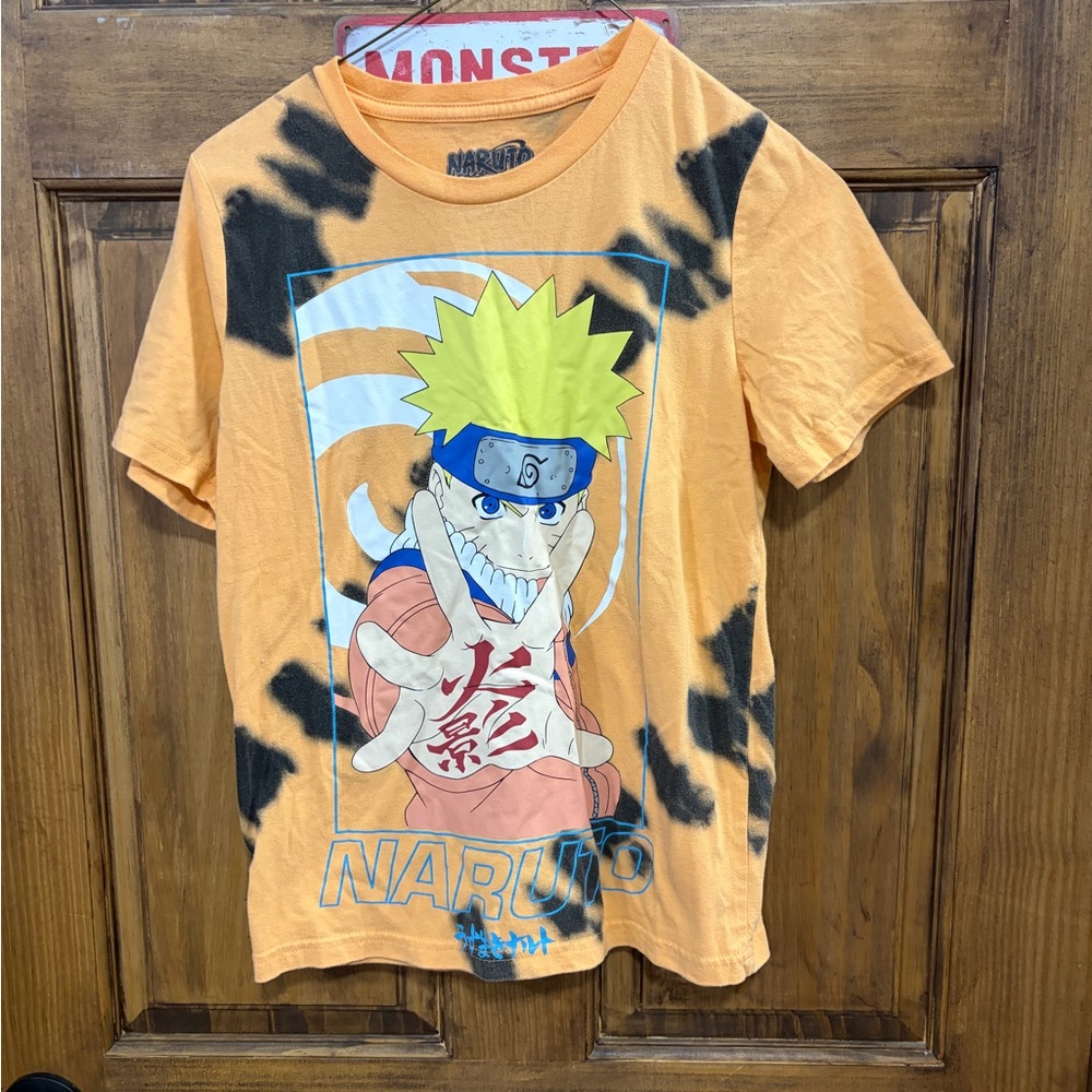 Kids Naruto Orange Graphic Tee